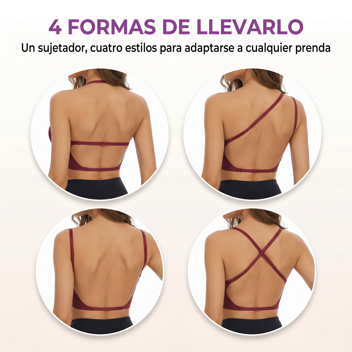 Brasier Push-Up Invisible